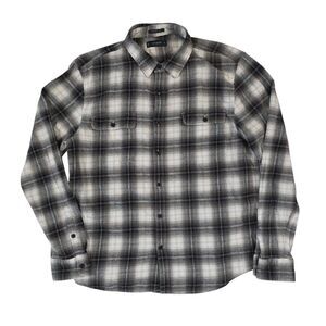 Lucky Brand Shirt Plaid Flannel Rugged Lumberjack Country Barn Western Mens XL